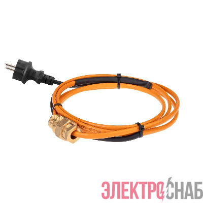 Кабель греющий саморег. пищевой ECO Line (комплект в трубу) 10HTM2-CT (2м/20Вт) Rexant 51-0601