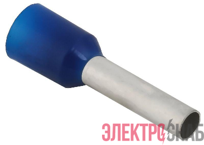 Наконечник НШВИ 2.5-10 темн. син. (уп.20шт) IEK UGN11-D25-010-020
