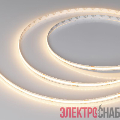 Лента светодиодная COB-X480-8mm 24V Warm 3000К 10Вт/м IP20 PRO REEL (уп.20м) Arlight 048025