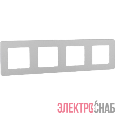Рамка 4-м СП Inspiria IP20 бел. IEK 673960