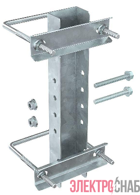 Крепление к опорам огражд. 80-100мм для 1-консоли IEK CLM50D-CO-100-1