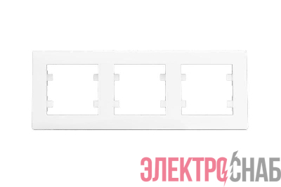 Рамка 3-м Karea RIZZ бел. Makel 88001703