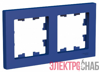 Рамка 2-м AtlasDesign универс. аквамарин SE ATN001102