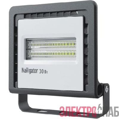 Прожектор светодиодный 14 143 NFL-01-30-4K-LED 30Вт 4000К IP65 2400лм черн. Navigator 14143