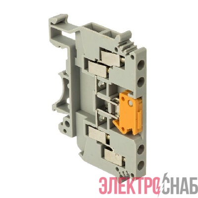 Колодка клеммная JXB-4/35 двойн. измерительная тип K сер. PROxima EKF plc-jxb-2-4/35K-gy