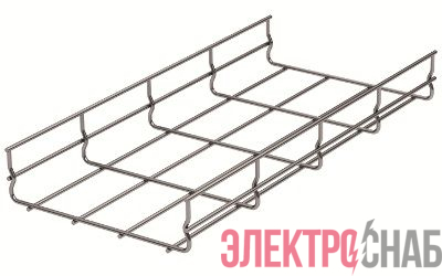 Лоток проволочный 200х100 L3000 сталь 4мм оцинк. DKC FC1020