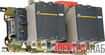Контактор КТИ-64003 реверс 400А 230В/АС3 IEK KKT63-400-230-10