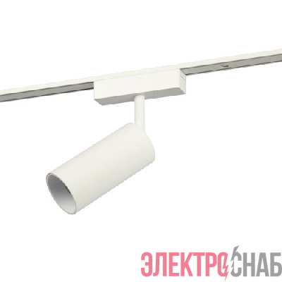 Светильник светодиодный трековый TRM-S5-3-12W4K-WH 12Вт 4000К прожекторного типа для тонкого магнитного шинопровода бел. Эра Б0059046