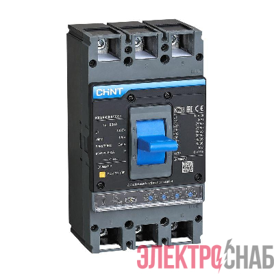 Выключатель автоматический 3п 630А 70кА NXMS-630H с электрон. расцеп. (R) CHINT 845730