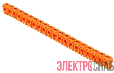 Маркер открытого типа KE 0.75-1.5кв.мм символ "4" (уп.500шт) IEK UMK-KE1-4
