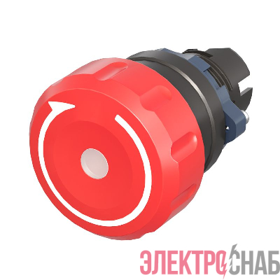 Головка кнопки аварийная грибовидная поворотная д.40 DKC M22E-MLLRP