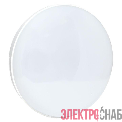 Светильник светодиодный ЖКХ ДПО-2700 12Вт 4000K IP65 круг с оптико-акустическим датчиком LUMA EKF BKL-2700DA-R-12-4000
