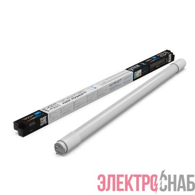 Лампа светодиодная Elementary 12Вт трубчатая 6500К холод. бел. G13 1000лм стекло GAUSS 93032