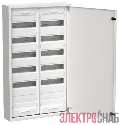 Корпус ЩРн-144 (2х72) TITAN 5 960х570х140 IP31 метал. бел. IEK TI5-50-N-2X072-31