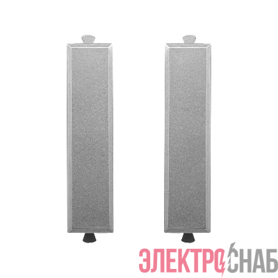 Комплект модульных заглушек "Avanti" "Закаленная сталь" 0.5 модуля (уп.2шт) DKC 4404995