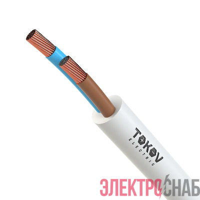 Провод TOKOV ELECTRIC ПВС 2х1.5 380В Б (уп.100м) 1945514