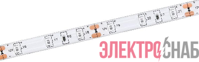 Лента светодиодная LED LSR-2835G60-4.8-IP65-12В (уп.5м) IEK LSR1-5-060-65-3-05