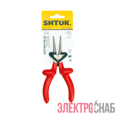 Круглогубцы диэлектрические 1000В 160мм (08205) SHTOK 376291