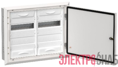 Корпус ЩРв-48 (2х24) TITAN 5 505х625х130 IP31 метал. бел. IEK TI5-50-V-2X024-31