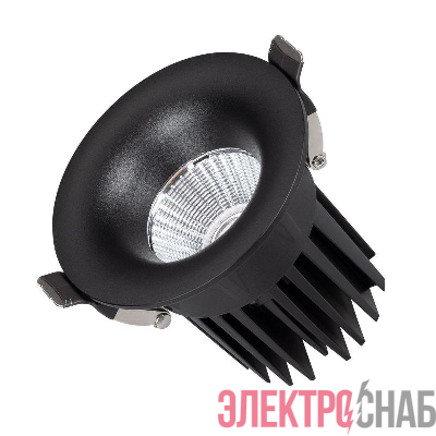 Светильник светодиодный MS-FOGGY-BUILT-R86-10W Warm3000 (BK 36 deg 230В) IP54 металл Arlight 044628