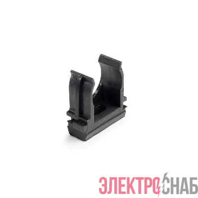Держатель для труб (клипса) d20 черн. Fortisflex 91051