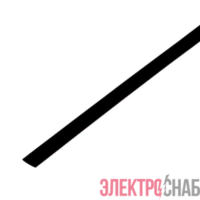 Трубка термоусадочная 4.0/2.0 1м черн. Rexant 20-4006