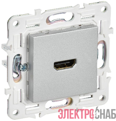 Розетка HDMI SKANDY SK-H01S серебр. IEK SK-H10-K23