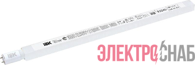 Лампа светодиодная 10Вт T8 линейная 4000К нейтр. бел. G13 230В IEK LLE-T8-10-230-40-G13