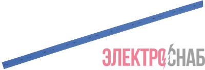 Трубка термоусадочная ТТУ нг-LS 6/3 син. 1м IEK UDRS-D6-1-K07