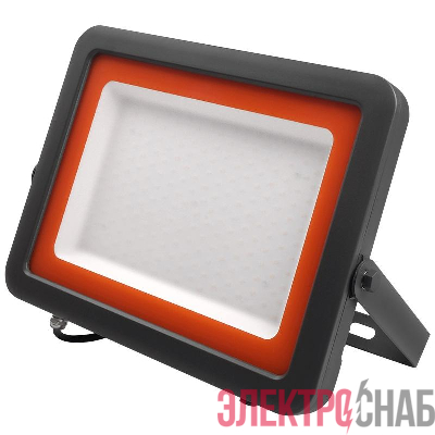 Прожектор светодиодный PFL-S2 200Вт 6500К IP65 220–240В ДО с клапаном закален. матов. стекло сер. Pro JazzWay 5002173D