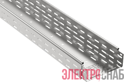 Лоток листовой перфорир. 150х80 L3000 сталь 0.7мм IEK CLP10-080-150-3