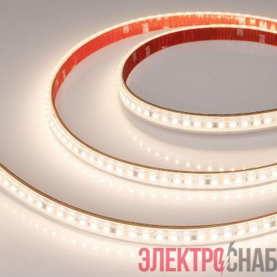 Лента светодиодная SPI-PS-A120-12mm 24V Warm3000-PX6-BPT 11Вт/м IP67 2835 герметичная бегущий огонь (уп.5м) Arlight 049447