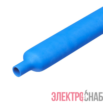 Трубка термоусаживаемая самозатухающая в рул. 6/2мм син. 3:1 DKC TN3RL301R60BL