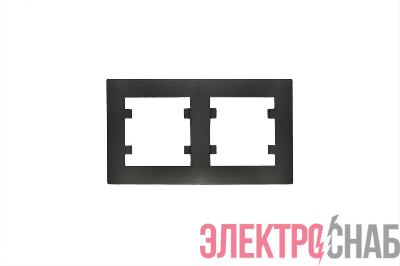 Рамка 2-м Karea RIZZ STAR чер. Makel 88054702