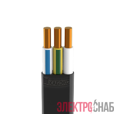 Кабель ВВГ-Пнг(А)-LS 3х2.5 ОК (N PE) 0.66кВ (бухта 5м) (шт) Кабэкс ТХМ00349088