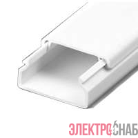 Кабель-канал 20х10 L2000 с двойным замком пластик Урал Пак КК-19020010-160
