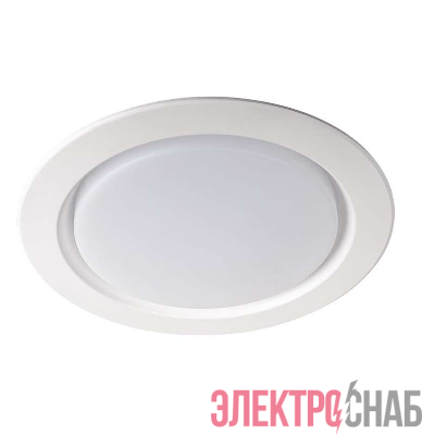 Светильник светодиодный PLED DL5 WH Downlight 24Вт 6500К IP40 ДВО встраив. Pro JazzWay 5026520A