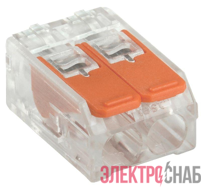 Клемма строительно-монтажная СМК 223-412 (уп.4шт) IEK UKZ40-412-004