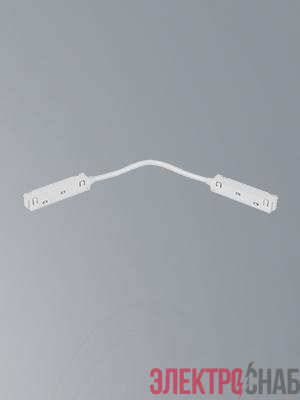 Коннектор питания поворотный 48В для магнитного шинопровода 20мм бел. Vitaluce VT0200036-00