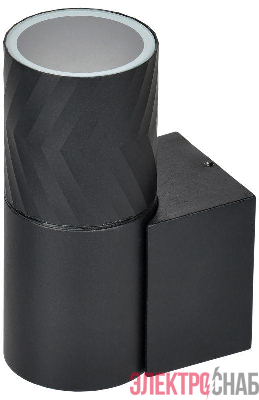 Светильник 5107 GU10 IP65 уличный настенный черн. IEK LT-UBU0-5107-GU10-1-K02