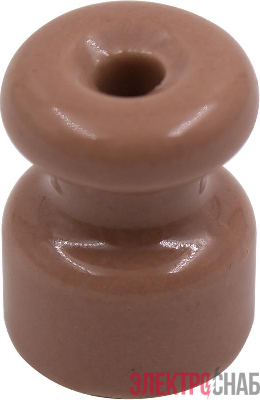 Изолятор ОП керамика капучино (уп.50шт) Bironi R1-551-016-50