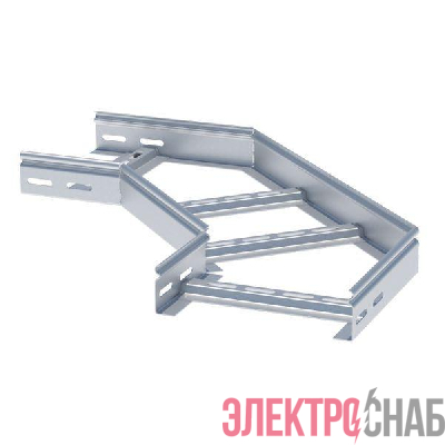 Угол для лотка горизонтальный 90град. 100х500мм EKF glt90100500
