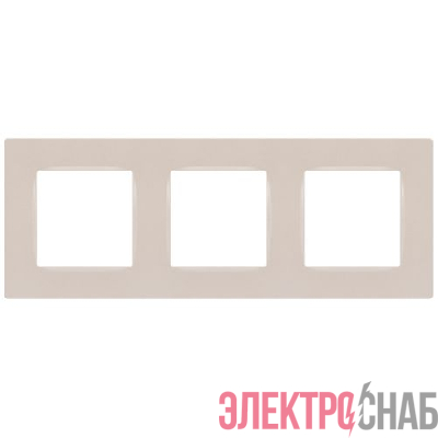 Рамка 3-м 12-5203-15 Классик перламутр. Эра Б0067786