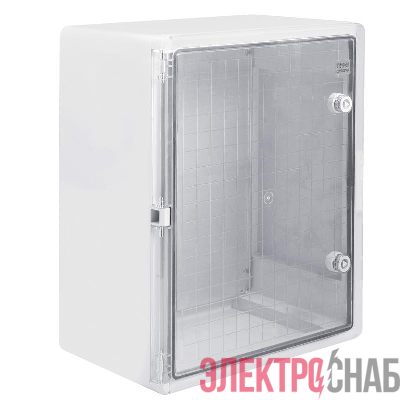Корпус ударопрочный ЩМПп 500х400х240 IK10 IP65 прозр. дверь АБС пластик PRIZMA TOKOV ELECTRIC TKE-PZ-CPB07-IK10-IP65
