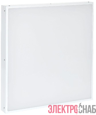 Светильник светодиодный ДВО 1201 PRO 40Вт 6500К IP54 панель опал IEK LTP-DVO1-1201-40-65-K01
