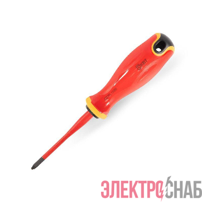 Отвертка диэлектрическая PZ/FL1х80 СЛИМ КВТ 103013