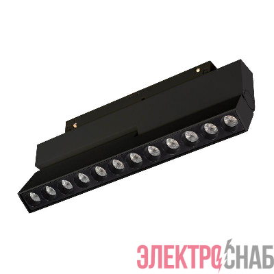 Светильник светодиодный MAG-ORIENT-DOTS-FOLD-S230-12W Warm3000 (BK 30 deg 48В) IP20 металл Arlight 042014