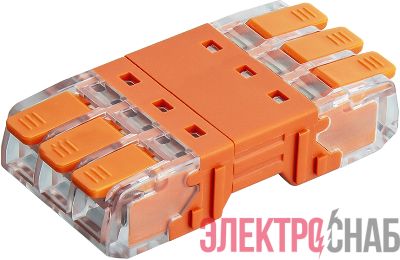 Клемма монтажная 95 185 NTC-R3-3-3-r (уп.5шт) NAVIGATOR 95185