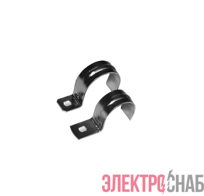 Скоба крепежная однолапковая d14-15мм метал. оцинк. Ruvinil СМО-14-100