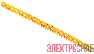 Маркер открытого типа KE 4-6кв.мм символ "-" (уп.200шт) IEK UMK-KE3-11